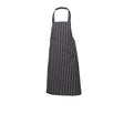 Navy Butchers Stripe Bib Apron 70cm X 100cm