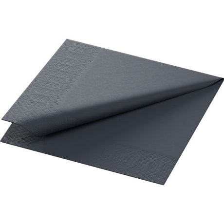 Black 2 ply cocktail napkins bulk 4000 pack for bars restaurants catering and events