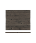 Oak/White New Haven Melamine GN1/2 Slab 32.5 x 26.5cm