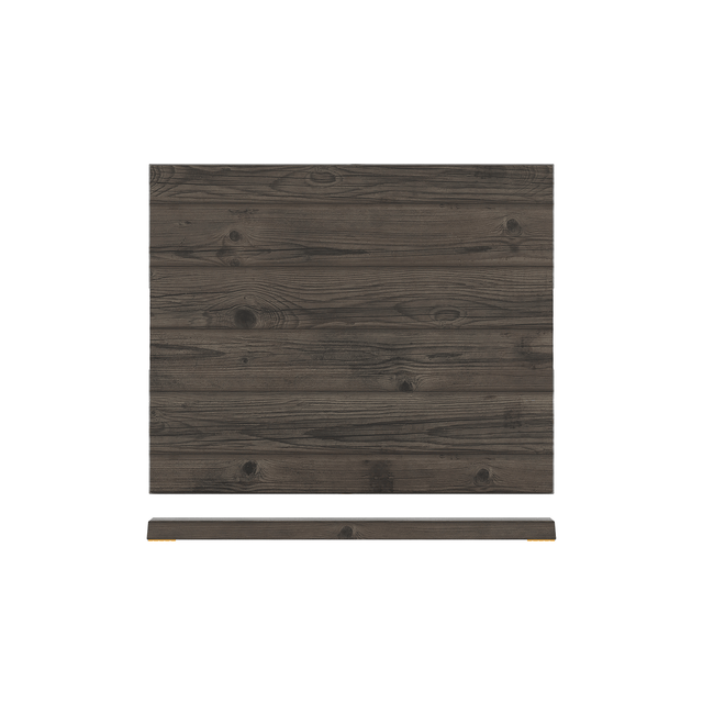 Oak/White New Haven Melamine GN1/2 Slab 32.5 x 26.5cm