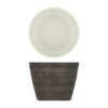 Oak/White New Haven Melamine Bowl 26.5 x 20cm