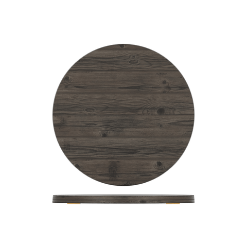 Oak New Haven Melamine Round Slab 32.5cm