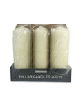 NK - Pillar Candle - Ivory - 200/70- 6 Pk