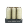 NK - Pillar Candle - Ivory - 200/70- 6 Pk