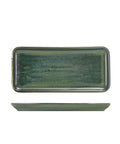 Terra Porcelain Aqua Green Narrow Rectangular Platter 27 x 12.5cm