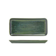 Terra Porcelain Aqua Green Narrow Rectangular Platter 27 x 12.5cm