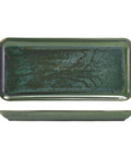 Terra Porcelain Aqua Green Narrow Rectangular Platter 36 x 16.5cm