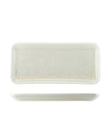 Terra Porcelain Pearl Narrow Rectangular Platter 27 x 12.5cm