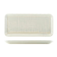 Terra Porcelain Pearl Narrow Rectangular Platter 36 x 16.5cm