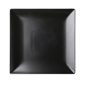 Noir Square Plate 10" (25.5cm)