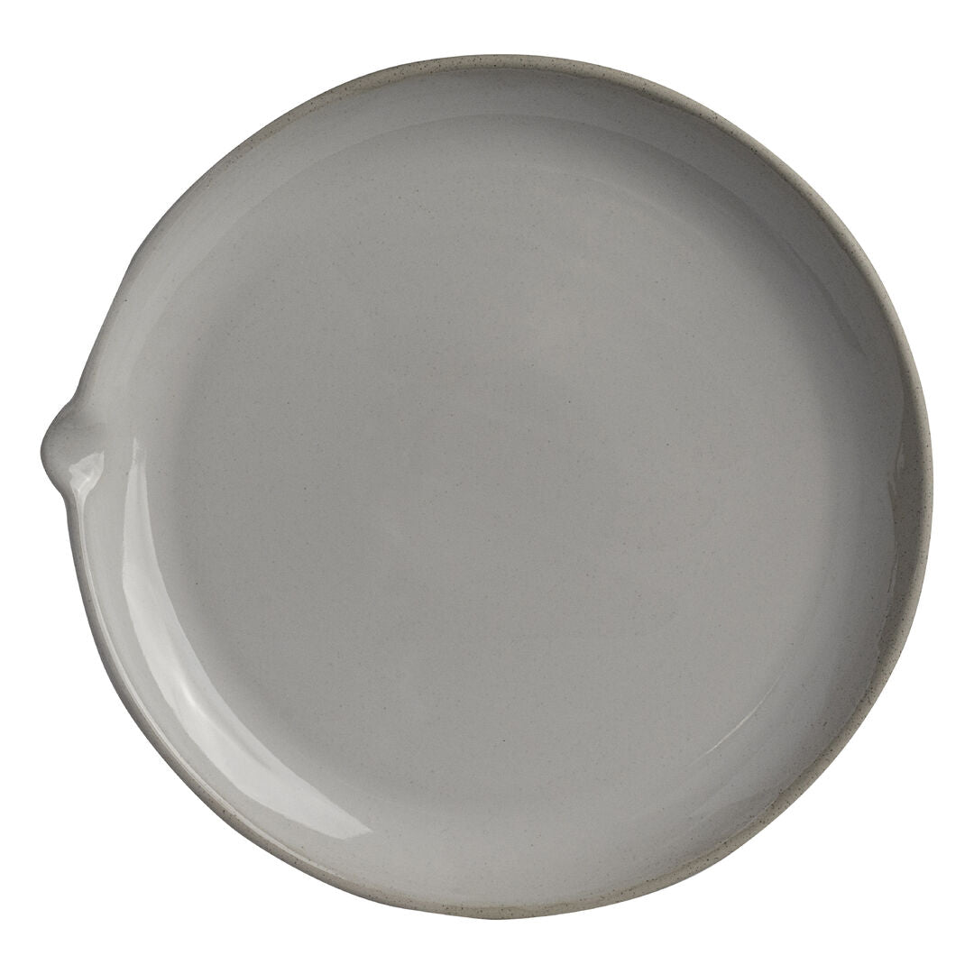Gembrook White With Spout Plate 26.35 x 25.5cm (10 3/8 x 10") - Pack 24