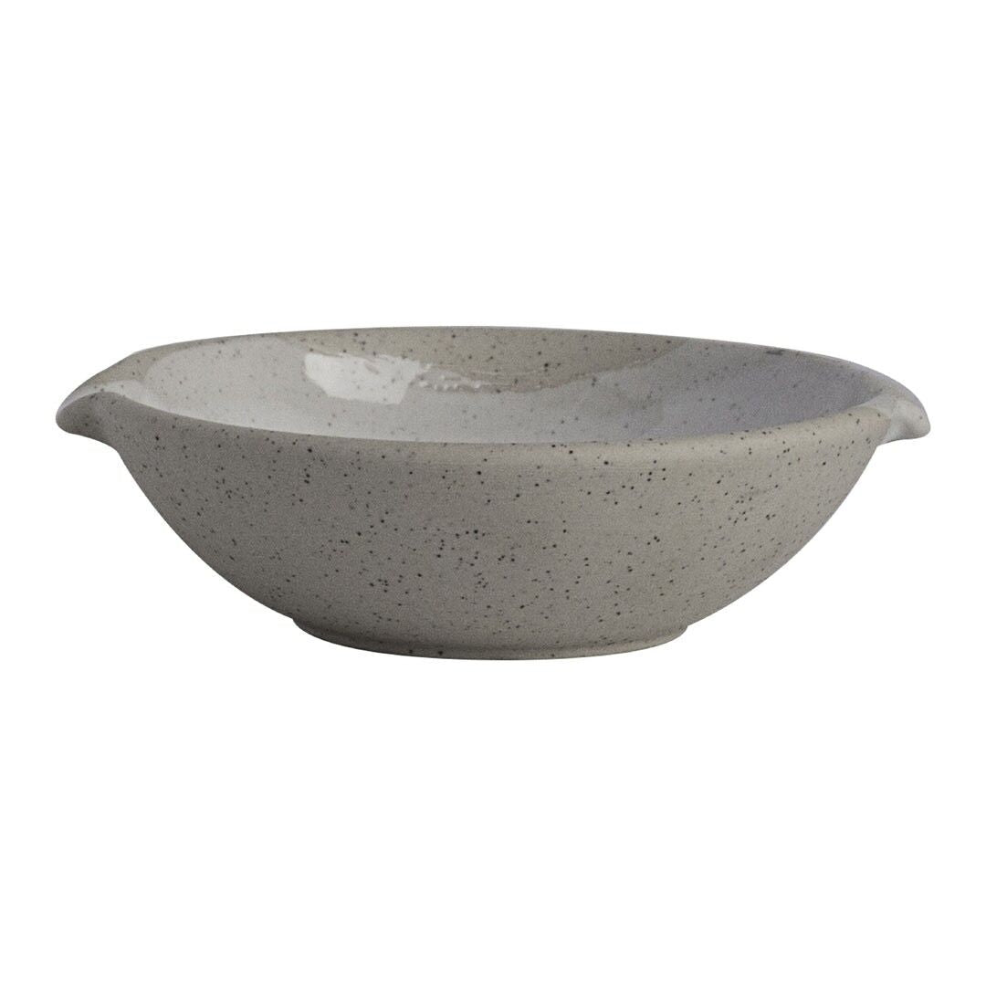 Gembrook White Condiment Dish With Double Spout 11 x 10cm 10cl (3 x 4 1/4" 3 1/2oz) - Pack 36