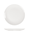 White Osaka Melamine Dinner Plate 27cm