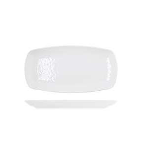 White Osaka Melamine Oblong Plate 29.5 x 15cm