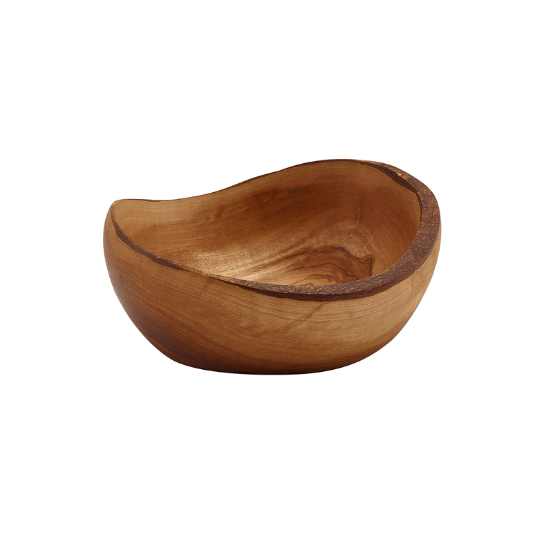 GenWare Olive Wood Rustic Bowl 13cm