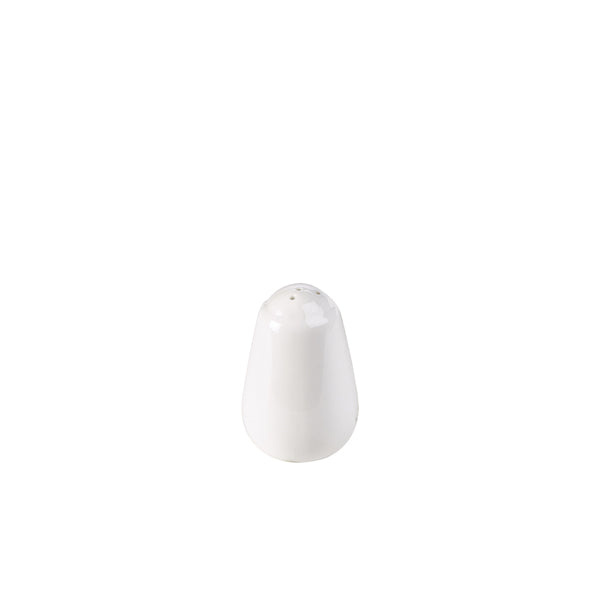 Genware Porcelain Pepper Pot 7cm/ 2.75"