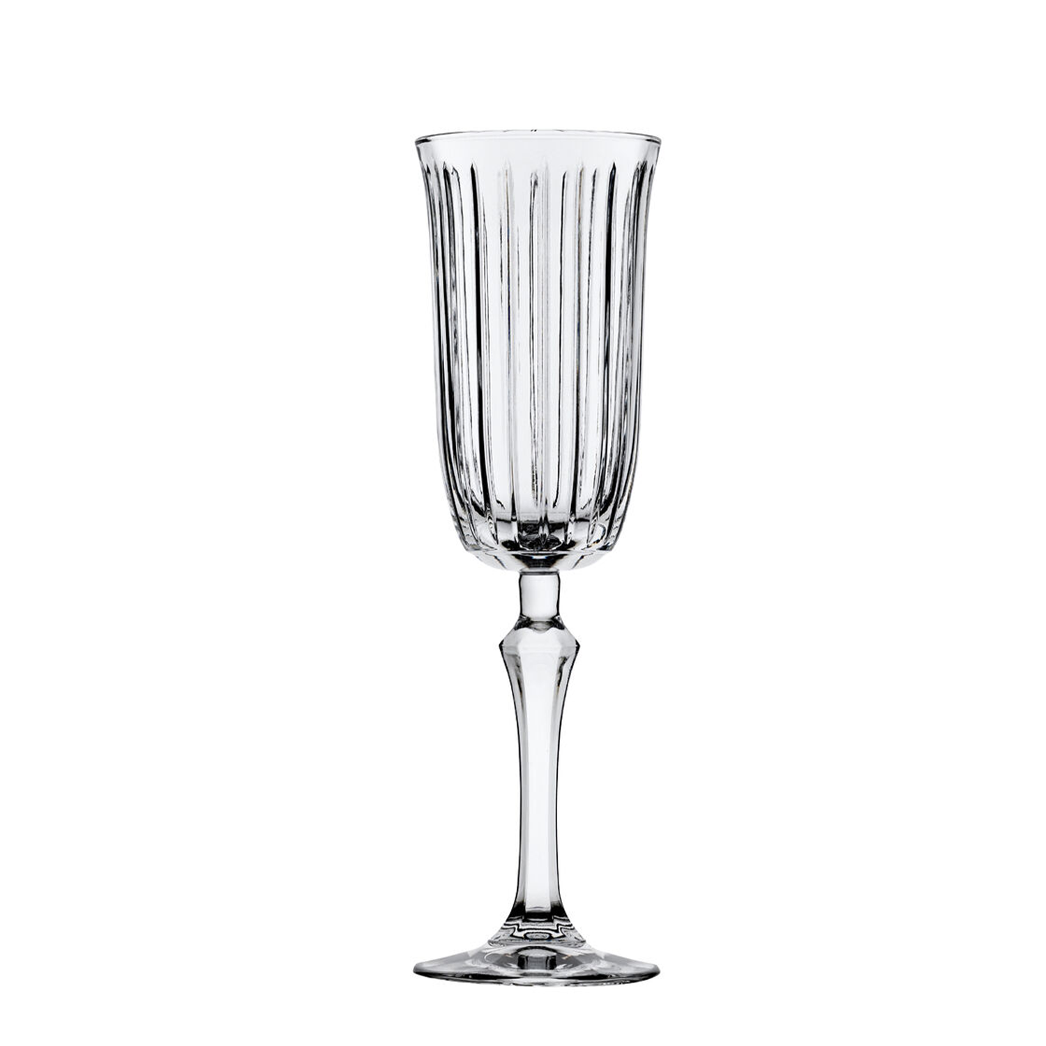 Set De 6 Flûtes à Champagne H&H Splendor - Bleu, 17,5 Cl - Idéal Pour Fêtes Et Célébrations