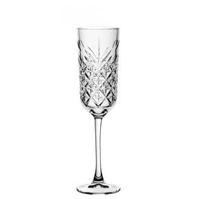 Timeless Vintage Flute Glass