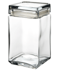 Square Biscotti Jar 1.5L