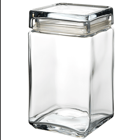 Square Biscotti Jar 1.5L