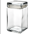 Square Biscotti Jar 1.5L