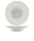 Incise Porcelain Lustre Pasta Dish 28cm