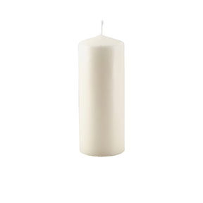 Pillar Candle 20cm H X 8cm Dia Ivory