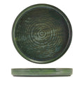 Terra Porcelain Aqua Green Presentation Plate 26cm