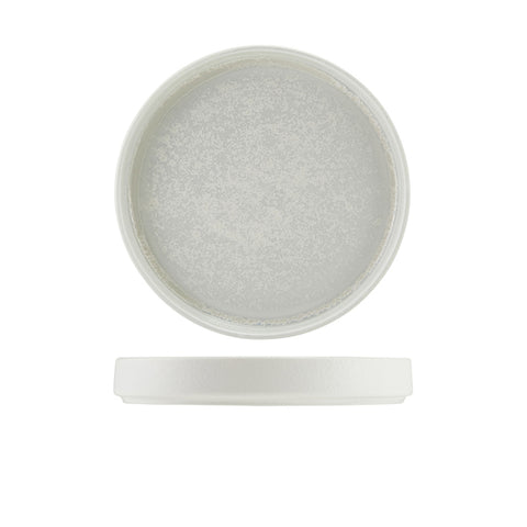 Incise Porcelain Lustre Presentation Plate 20cm