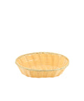 Oval  Polywicker Basket 9"X6"X2.25"