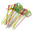 muito coloured plastic cocktail sword pick sticks