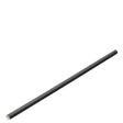 Paper Solid Black Straw 8" (20cm) - Pack 24