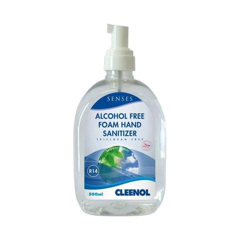 Senses Alcohol Free Foam Sanitizer - 500ml - 6 pack