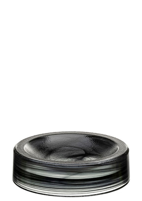 Hollow Black Bowl 6" (15cm) x 1.5" (4cm) - Pack 4