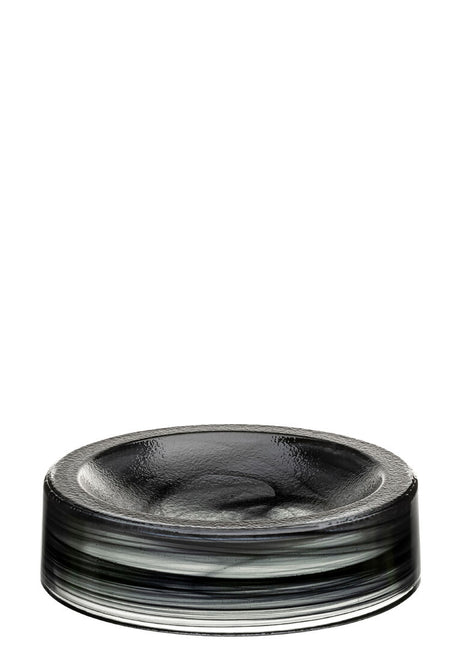 Hollow Black Bowl 6" (15cm) x 1.5" (4cm) - Pack 4