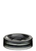Hollow Black Bowl 6" (15cm) x 1.5" (4cm) - Pack 4