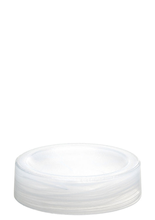 Hollow White Bowl 6" (15cm) x 1.5" (4cm) - Pack 4