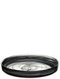 Asos Black Plate 8.25" (21cm) x 1" (2.5cm) - Pack 6