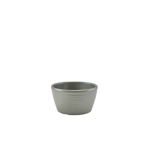 GenWare Melamine Matt Grey Ripple Ramekin 56ml/ 2oz