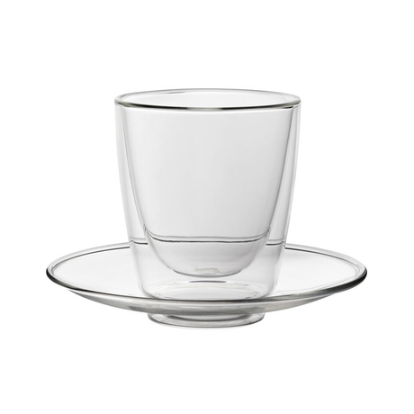 Double - Walled Cappuccino Cup and Saucer 7.75oz