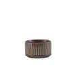 Terra Porcelain Black Fluted Ramekin 7cl/2.5oz