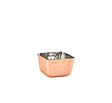 GenWare Copper Plated Square Hammered Ramekin 71ml/ 2.5oz