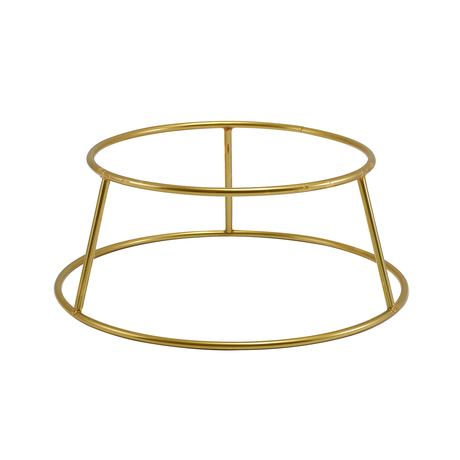 GenWare Gold Anti-Slip Round Buffet Riser 10cm