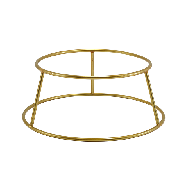 GenWare Gold Anti-Slip Round Buffet Riser 10cm
