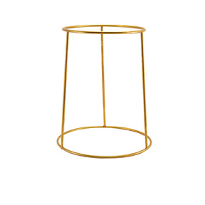 GenWare Gold Anti-Slip Round Buffet Riser 30cm