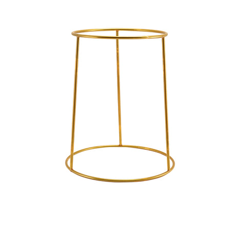 GenWare Gold Anti-Slip Round Buffet Riser 30cm