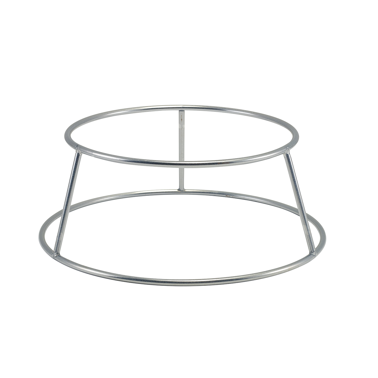 GenWare Silver Anti-Slip Round Buffet Riser 10cm