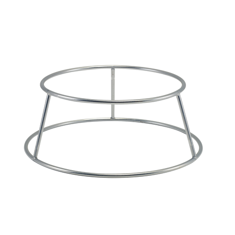 GenWare Silver Anti-Slip Round Buffet Riser 10cm