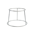 GenWare Silver Anti-Slip Round Buffet Riser 18cm
