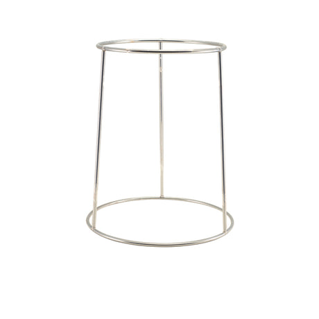GenWare Silver Anti-Slip Round Buffet Riser 30cm